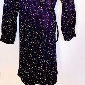 Pop Sugar Starry night wrap dress